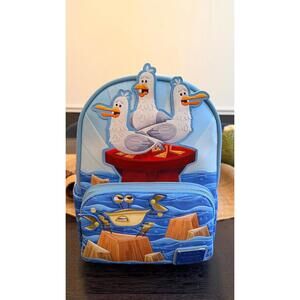 Loungefly Disney Parks PIXAR Finding Nemo Seagulls Mine Mine Mine Backpack